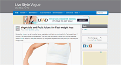 Desktop Screenshot of livestylevogue.com